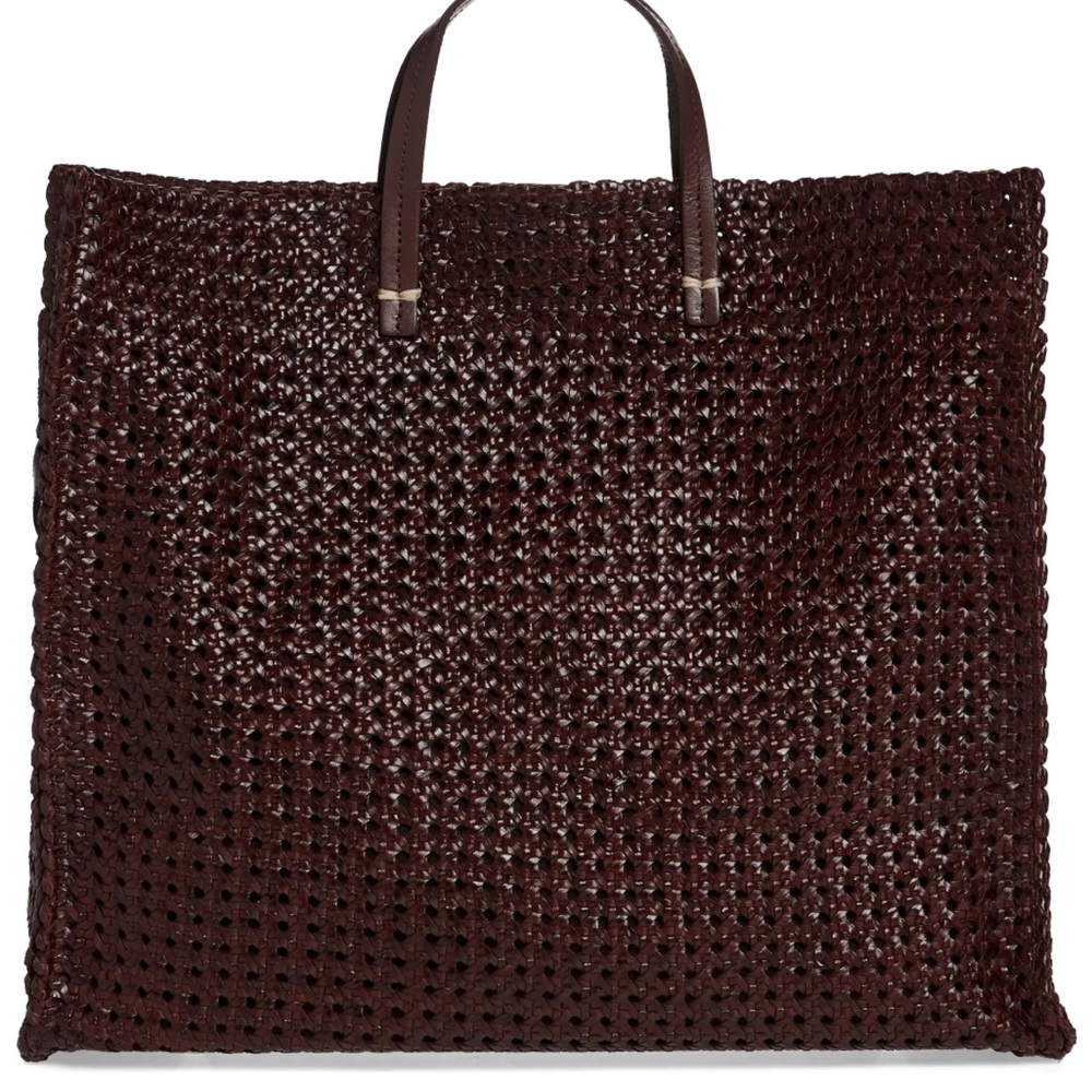 Simple Woven Leather Tote
CLARE V.
